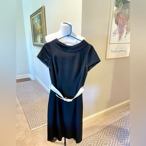 Rickie Freeman for Teri Jon Black Jackie O-Style Dress